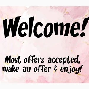 Welcome! ⭐️ make an offer!